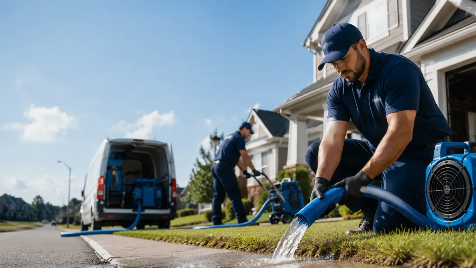 Flood Damage Restoration in Lowden, IA